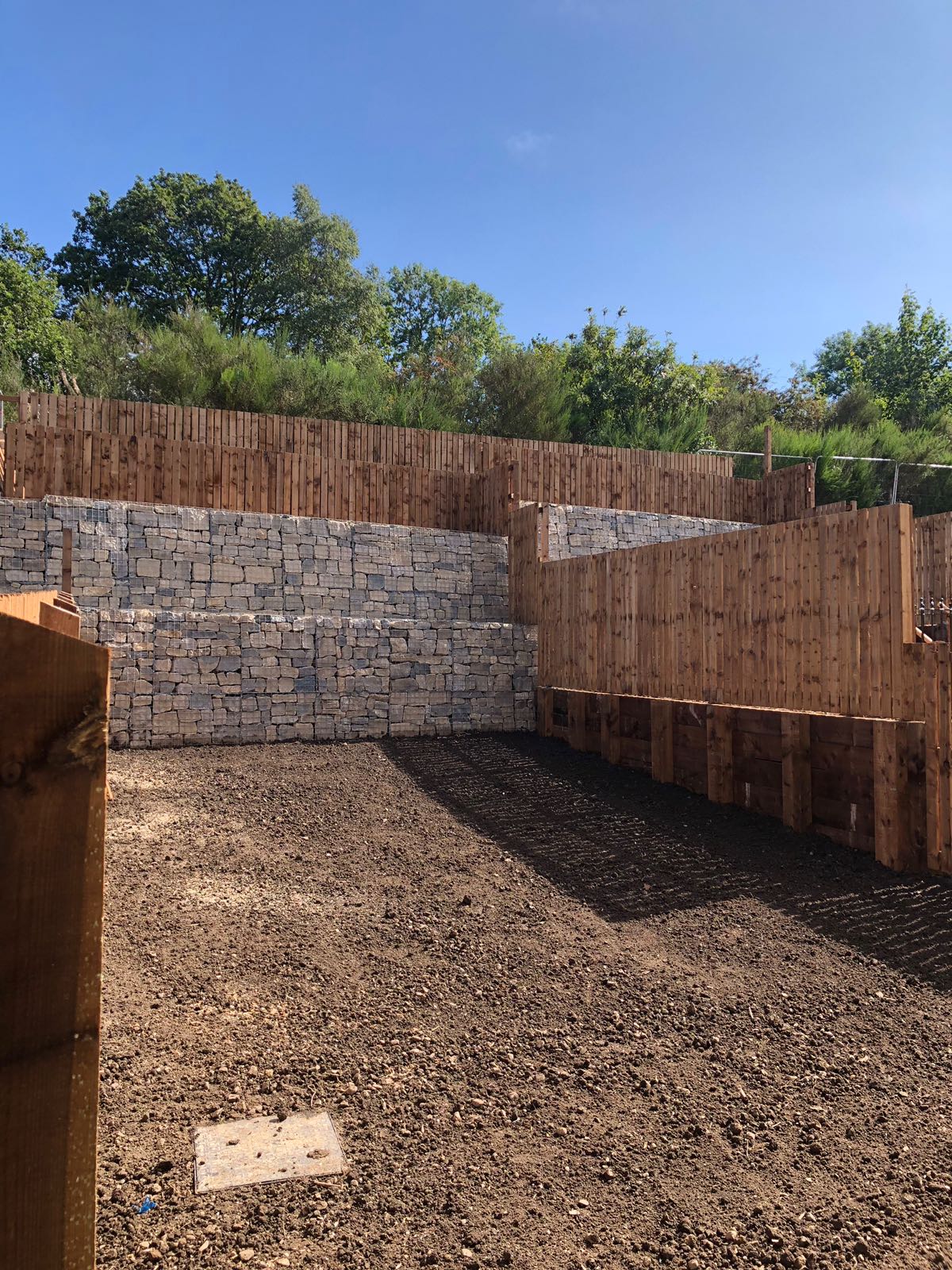 Retaining Structures | IP Jones Fencing